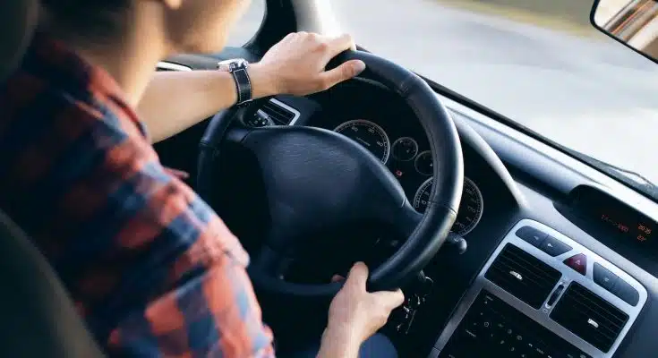Man Inside Vehicle