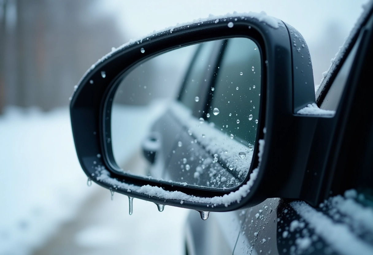 rétroviseur hiver