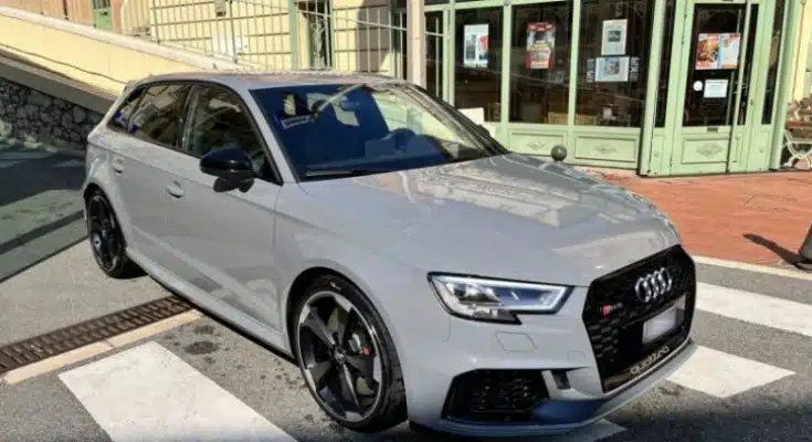 Audi Rs3 Gris Nardo fiche technique prix et caractéristiques de cette voiture