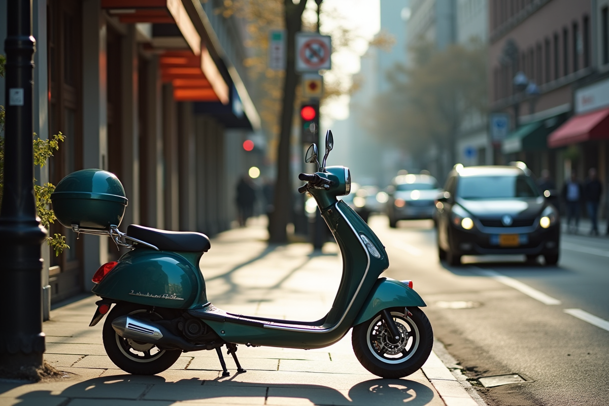 scooter trottoir
