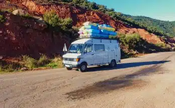 white van on road during daytime