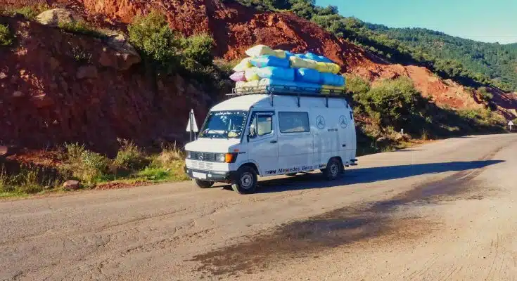 white van on road during daytime