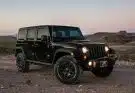 black Jeep Wrangler